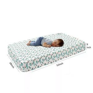 100% Cotton crib sheets soft printed design